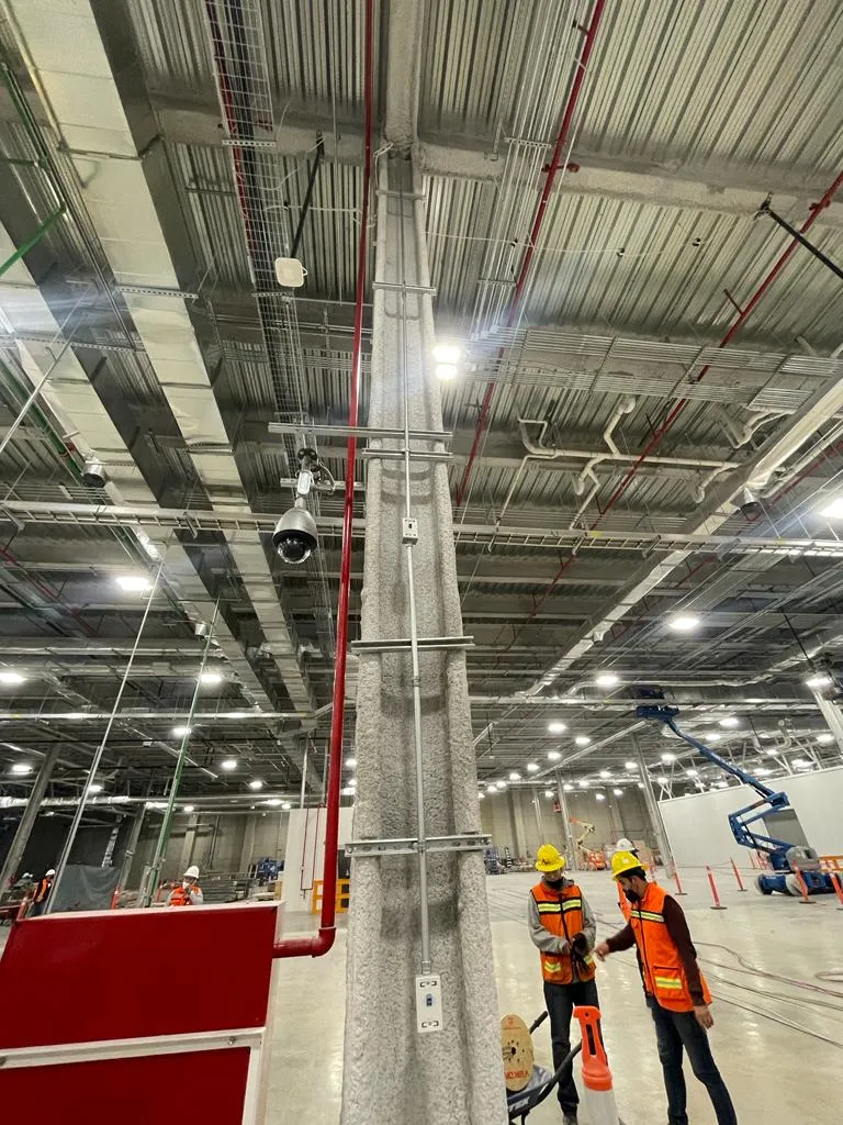 Inspección de líneas eléctricas.